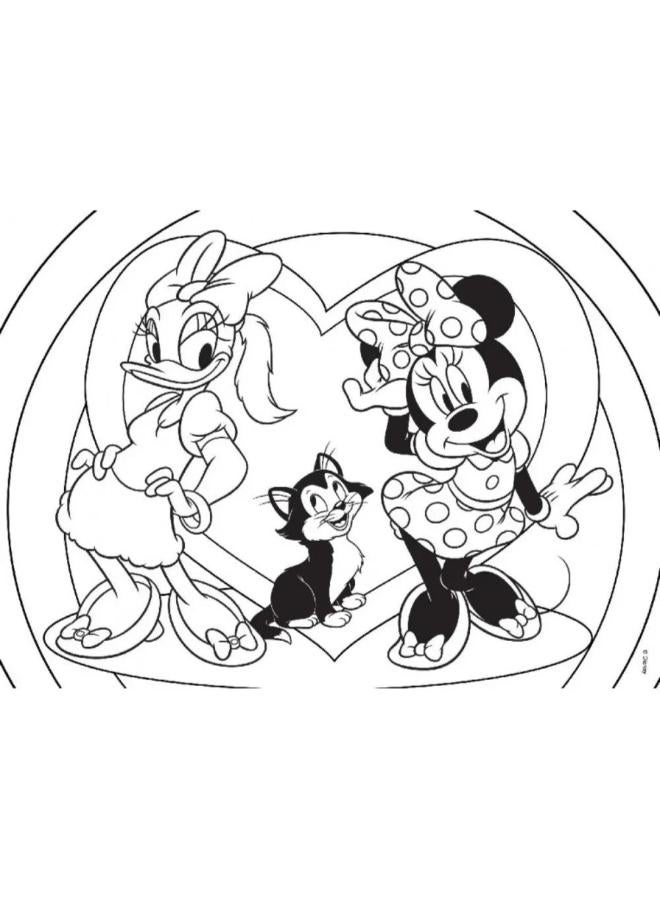 Lisciani Minnie Mouse Double-Face Puzzle - 24 Pieces - Image 2