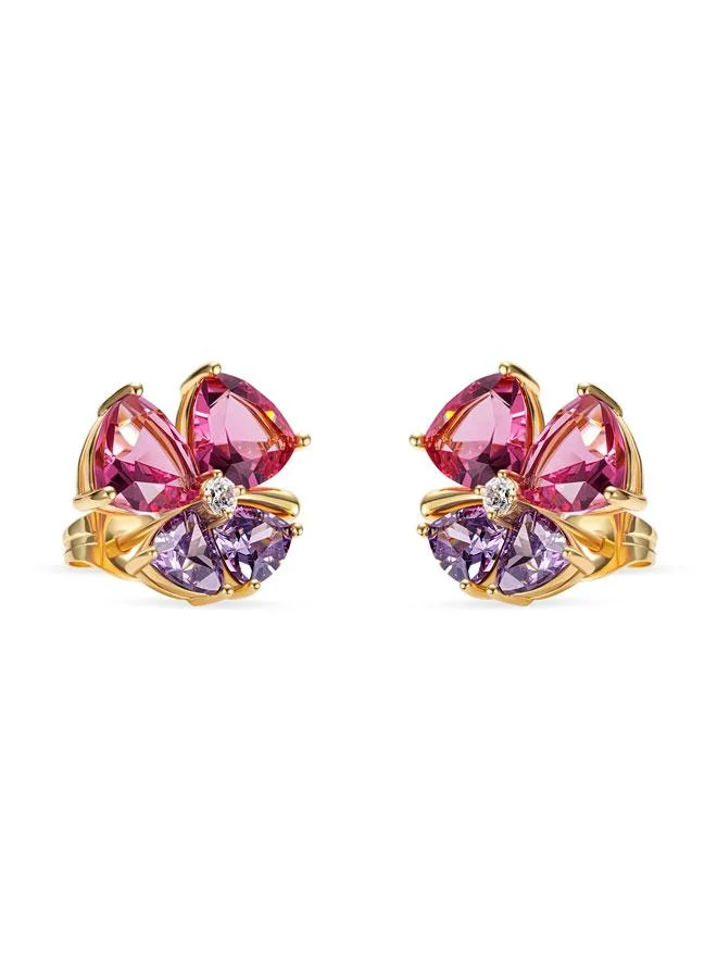 سانت هونور Gala Gold Plated Stainless Steel Stud Earrings for Women