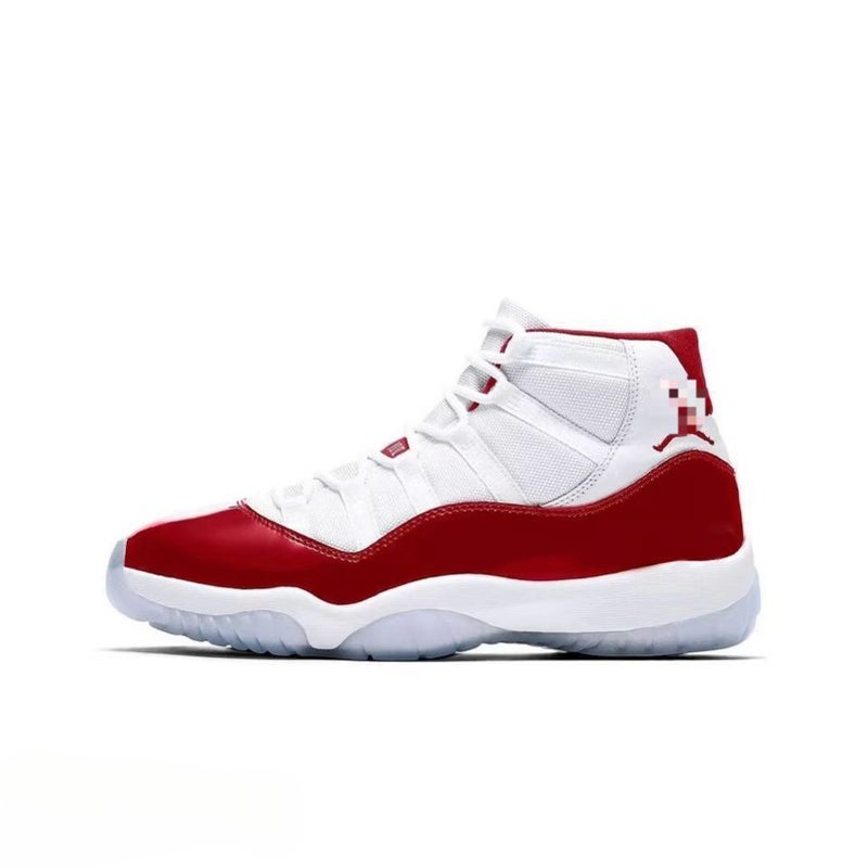 Aj11 Black And White Kang Buckle Baby'S Breath Joe 11 High-Top Devil Men'S And Women'S Basketball Shoes Cool Gray White Snake High-Top Sports Shoes - Image 1