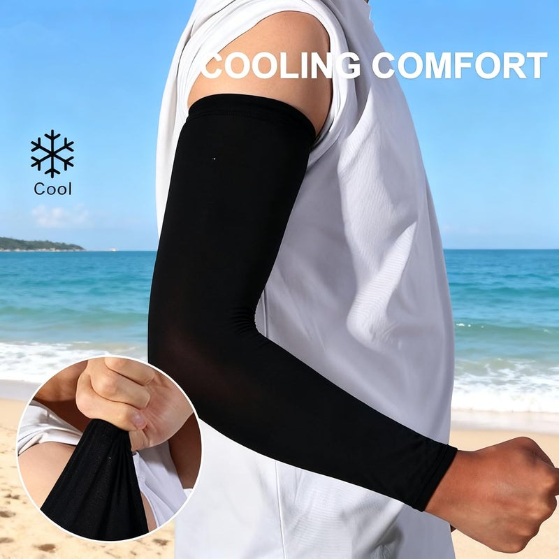 GoodTool Cooling Arm Sleeves with UV Protection, UPF 50+ Sun Arm Sleeves for Men and Women - Image 3