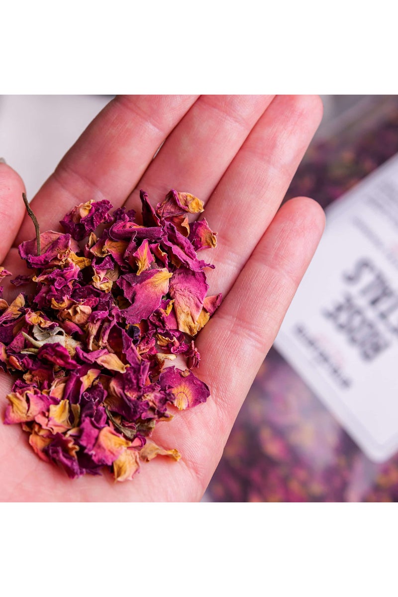 MIRFA Dry Rose Petals in Drawstring Sachets (Pack of 10) - Image 2