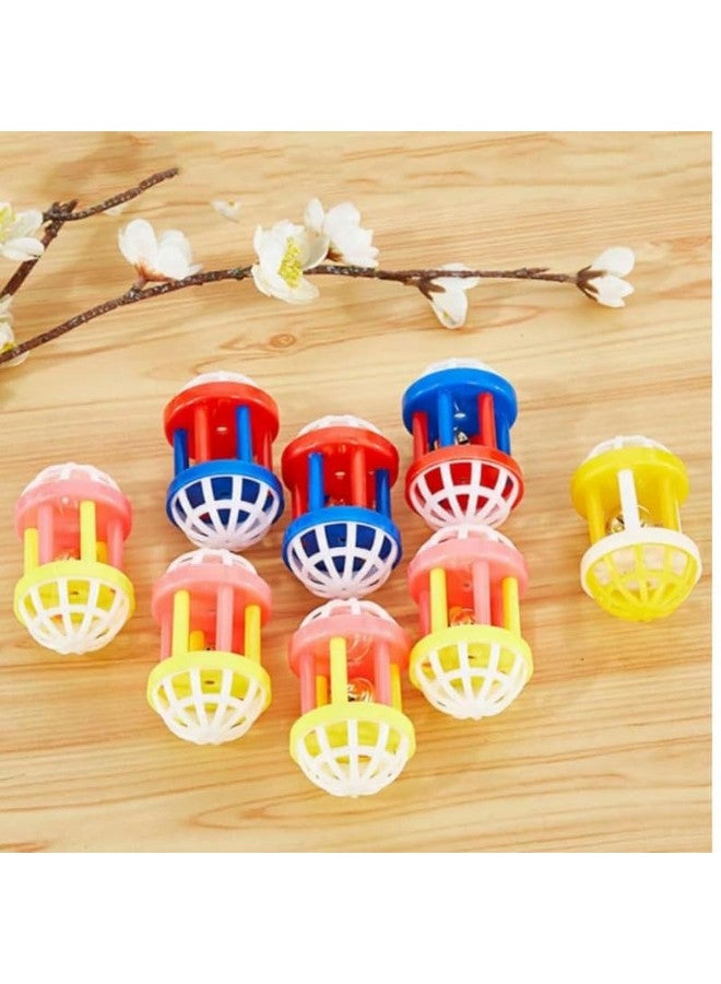 PET Cat Toy Pack Oval Bell Mice Bell Rattle Mouse Catnip Balls Pet Kitten Play 2Pc - Image 1