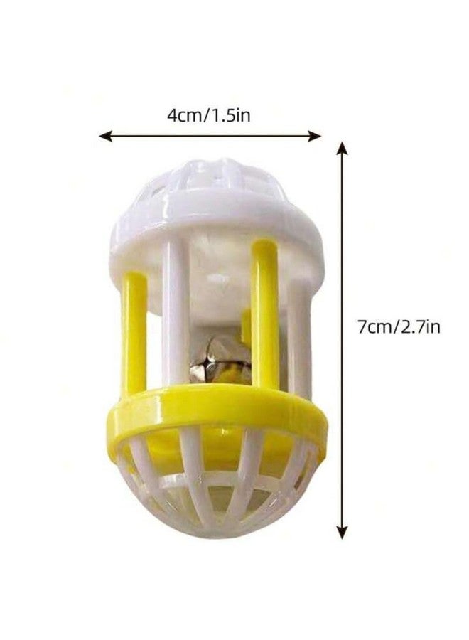 PET Cat Toy Pack Oval Bell Mice Bell Rattle Mouse Catnip Balls Pet Kitten Play 2Pc - Image 2