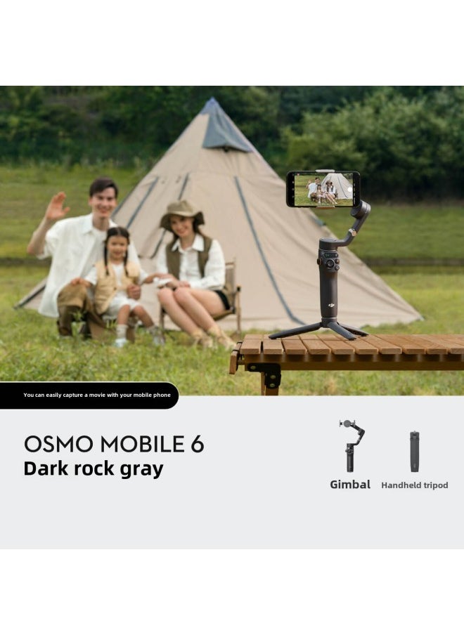 Generic DJI Osmo Mobile 6 Handheld Yuntai Stabilizer Intelligent Follow-up Shooting Vlog-color:Om6 White  - Image 3