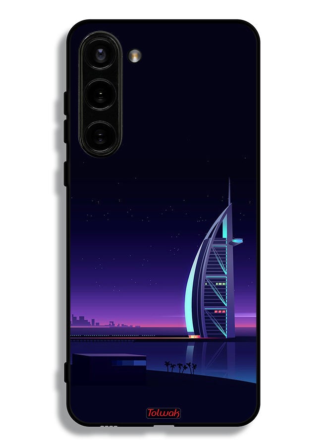 Tolwak Samsung Galaxy S23 Plus 5G Protective Case Cover Burj Arab Digital Art - Image 3