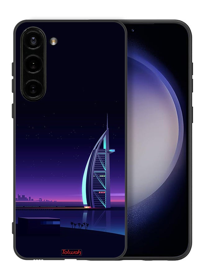 Tolwak Samsung Galaxy S23 Plus 5G Protective Case Cover Burj Arab Digital Art - Image 2