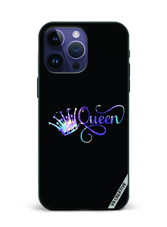VR CREATIVE Protective Case Cover For Apple iPhone 15 Pro Max Queen Design Multicolour - Image 1