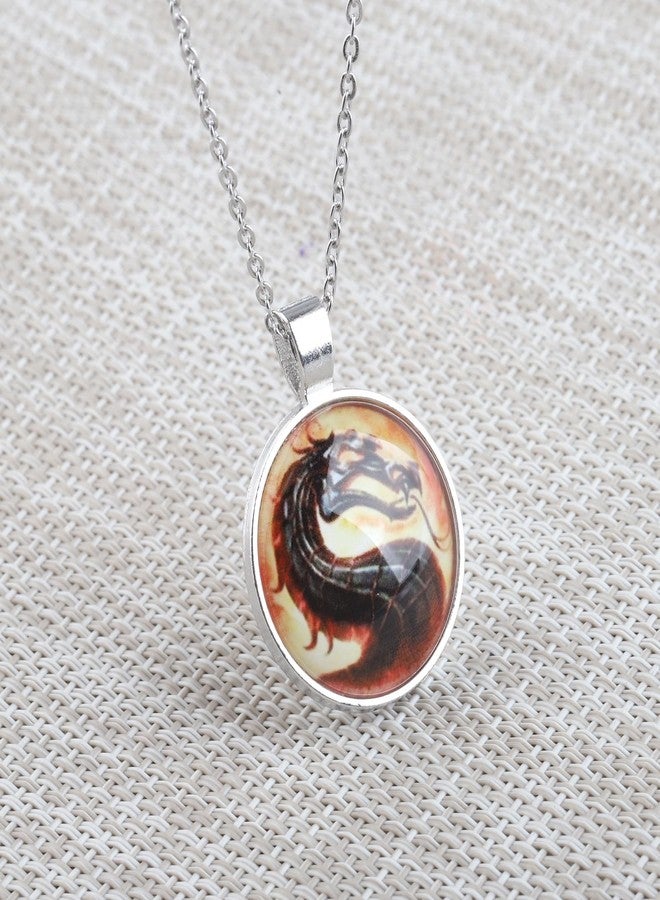 SEIRAA Ancient Dragons Game Car Necklace Movie Game Jewelry Cosplay Gift for Gamer (Dragon Necklaces) - Image 4