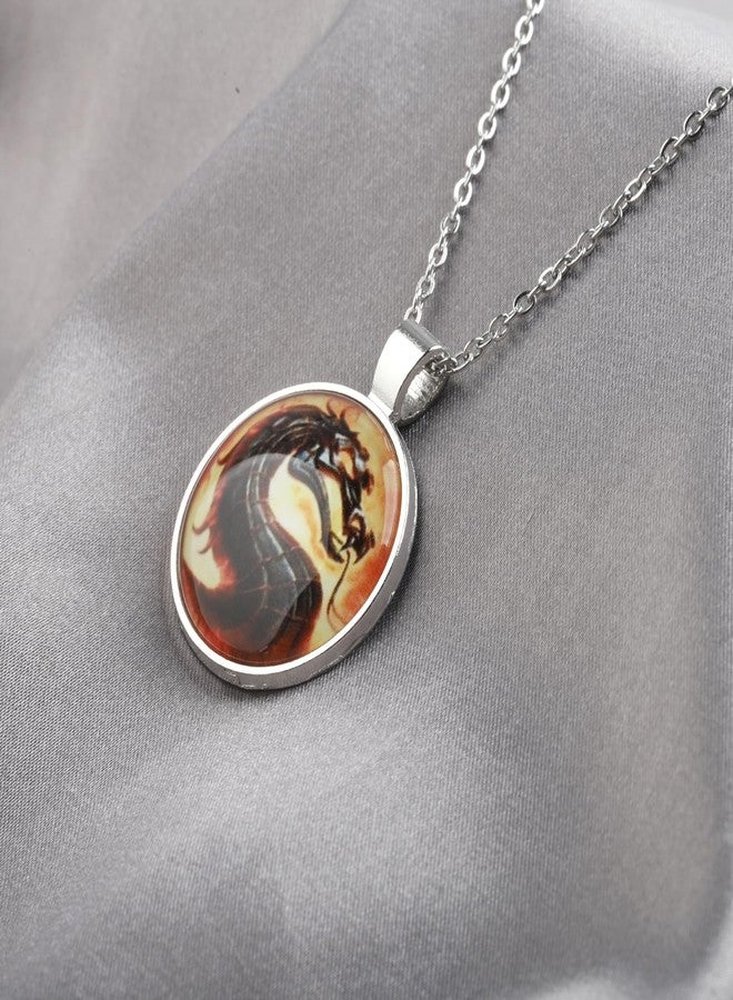 SEIRAA Ancient Dragons Game Car Necklace Movie Game Jewelry Cosplay Gift for Gamer (Dragon Necklaces) - Image 3