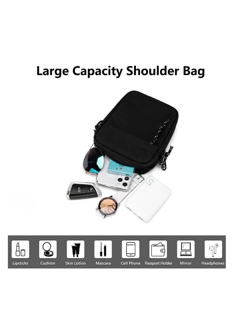 SYOSI Sling Bag Sling Crossbody Backpack Shoulder Bag for Men Women Lightweight One Strap Sling Bag Backpack Mini Sling Purse Chest Bag for Hiking Walking Biking Travel Cycling - Image 3