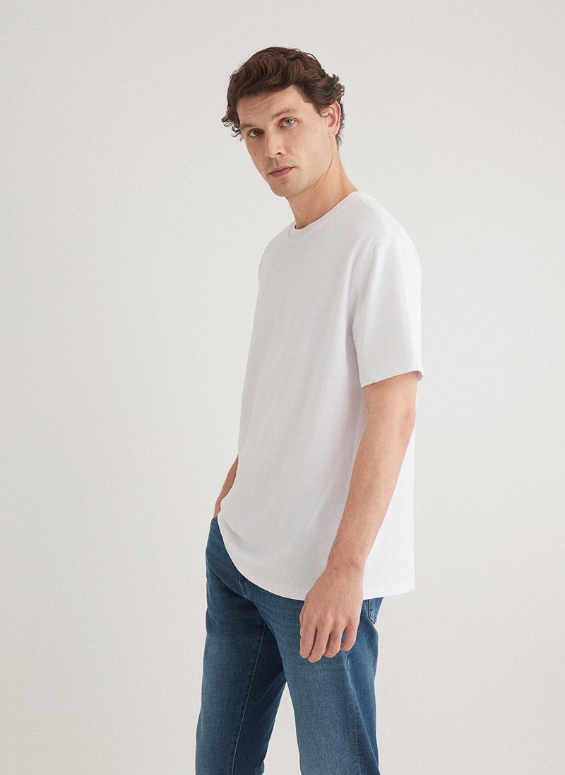MAVI White Basic T-Shirt - Image 2