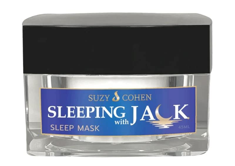 Script Essentials Suzy Cohen Sleeping with Jack Skin Renewing Night Cream Hydrating Collagen Boosting Moisturizer with Niacinamide Hyaluronic Acid for Plumping and Jackfruit Extract Antiaging Facial