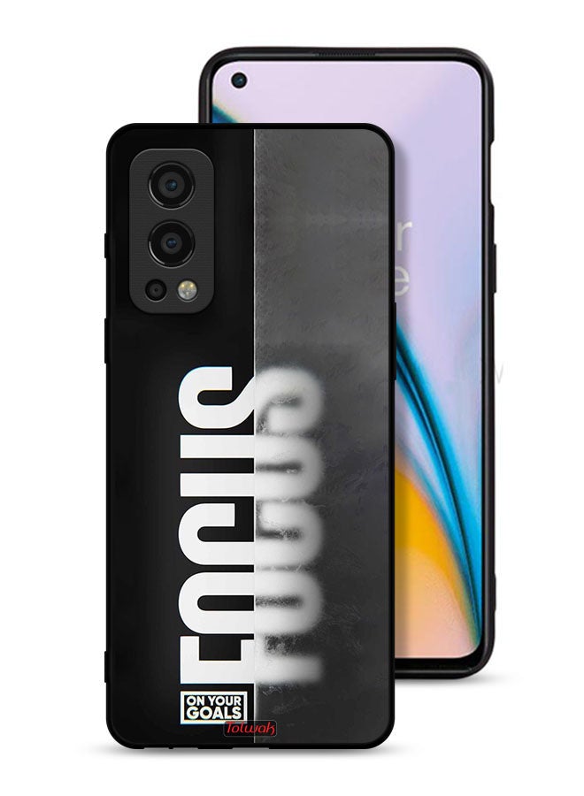 Tolwak OnePlus Nord 2 5G Protective Case Cover Focus On Your Goals - Image 1