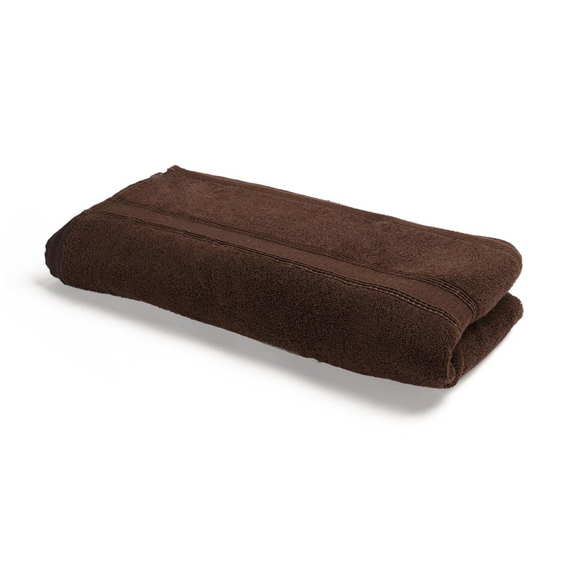 Comforic Comforic Towels for Bath Chair Car Seat Soft Comfort Bath Towel for MenWomen Ultra Absorbent 1 Piece Dark Color Towel Extra Large Size Cotton 600 GSM 87 x 181 cms Woody Brown 