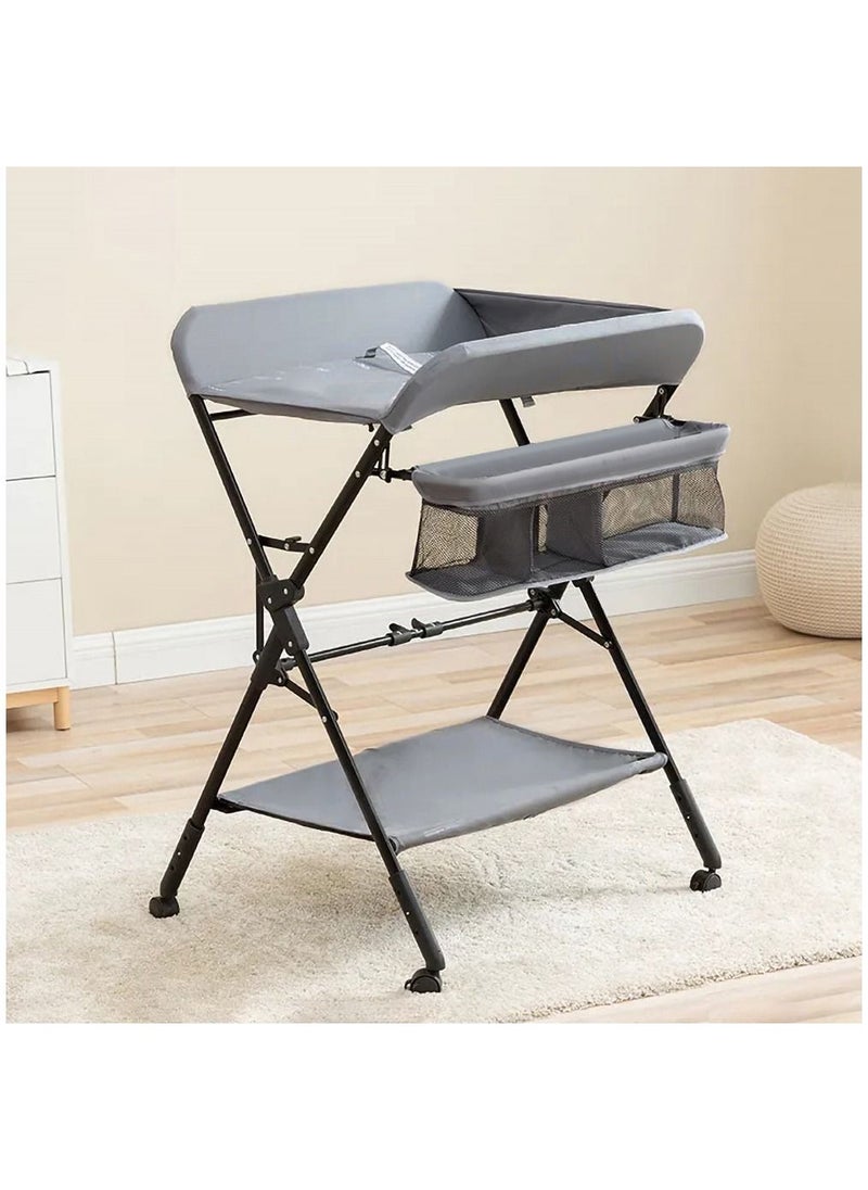 TEKNUM - Teknum 4-in-1 Diaper Changing Table Organizer - Grey - Image 1
