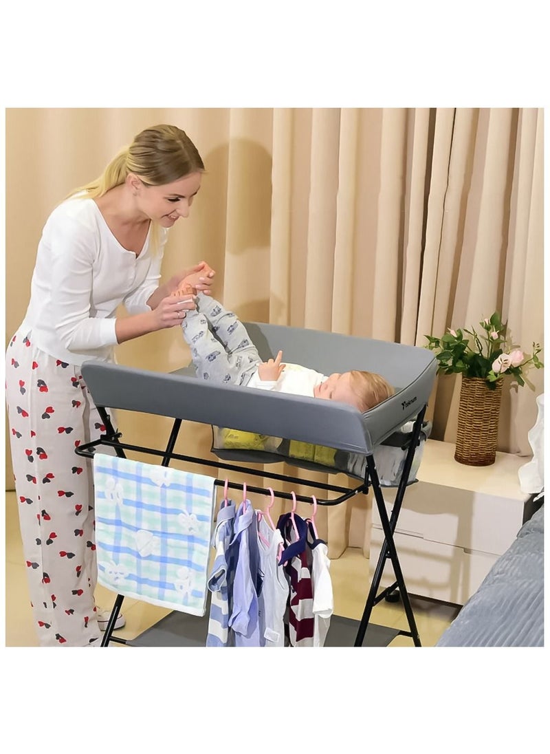 TEKNUM - Teknum 4-in-1 Diaper Changing Table Organizer - Grey - Image 1