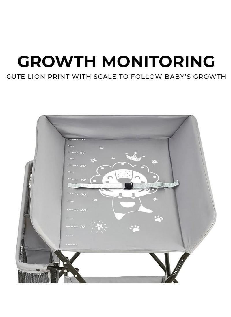 TEKNUM - Teknum 4-in-1 Diaper Changing Table Organizer - Grey - Image 1