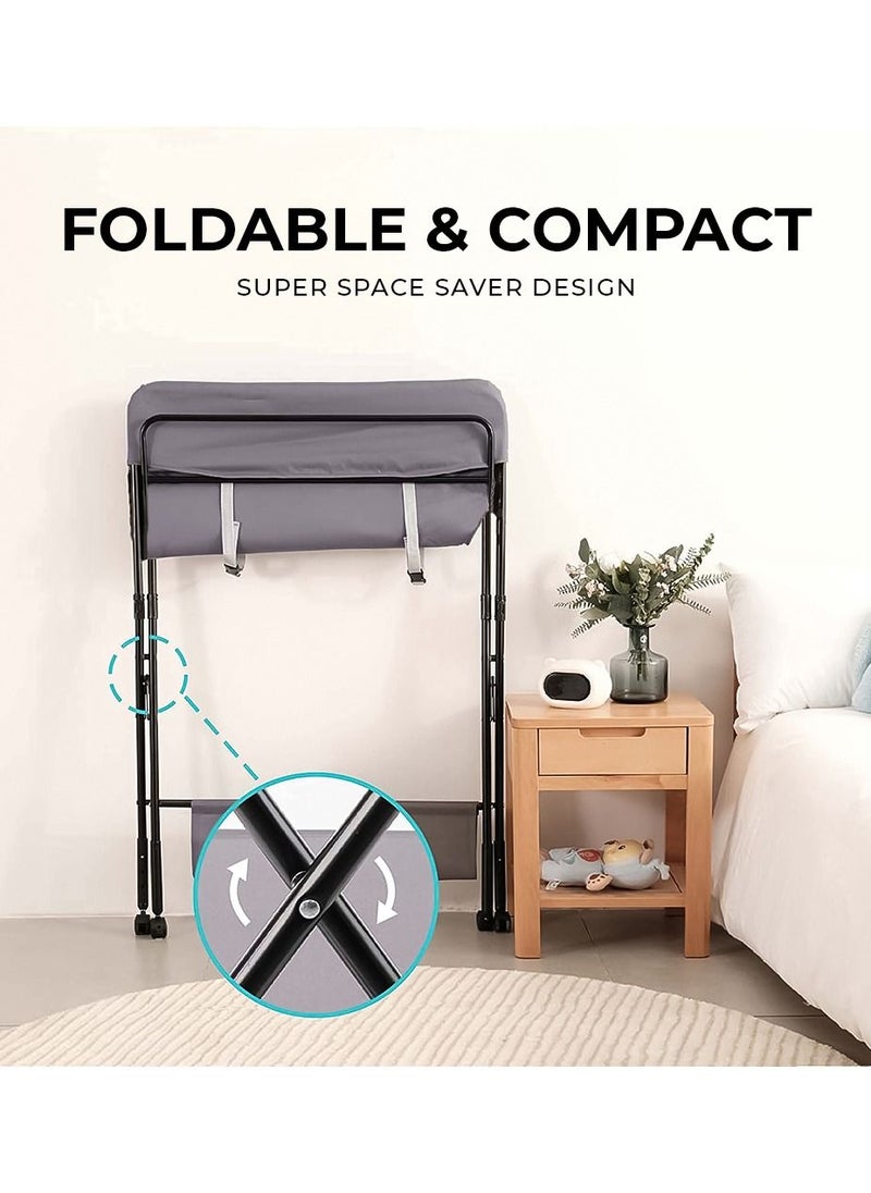 TEKNUM Teknum 4-in-1 Diaper Changing Table Organizer - Grey  - Image 3