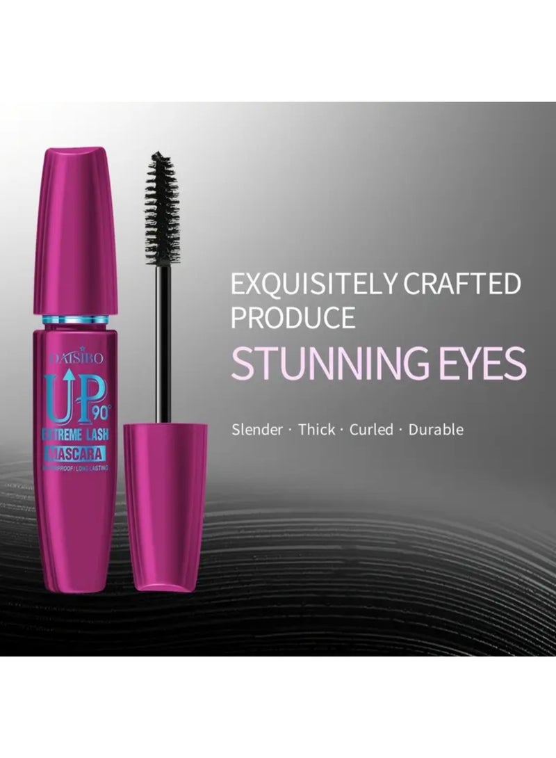 4-Pack 4D Mascara Set, Waterproof, Volumizing, Curling, Long-Lasting, Black Shades for All Skin Types - Image 5