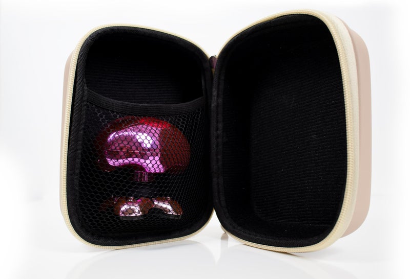 SKULL SHAVER Pitbull Travel Case - Protects Pitbull Series Electric Shavers & Accessories - Blue - Without Flex Cushion, Blue, L, Without Flex Cushion - Image 2