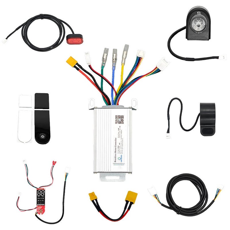 Cool Kirin Kukirin Accessories M365 Bluetooth Version Digital Display Instrument Full Suit 36 V350W Controller Kit - Image 4