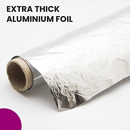 House Wrap Aluminium Foil Total 27 Meter for Food Packing, Cooking, Baking | Foil Paper for Food Wrap 11 Microns Thickness - Image 4
