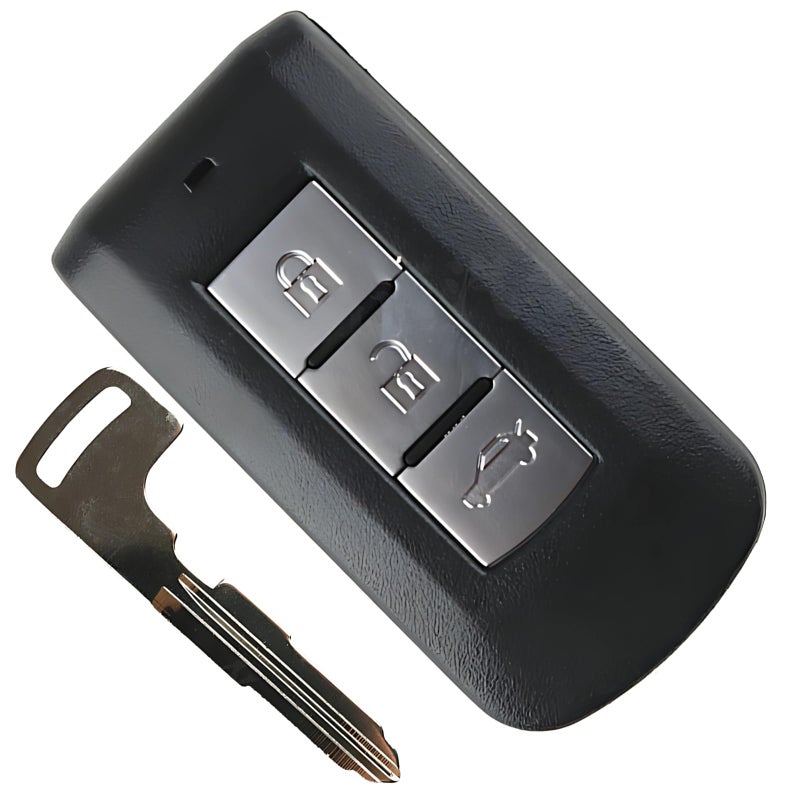 3 Button Car Key Fob Replacement 433Mhz Remote ABS Shell Id46 Chip - Image 2