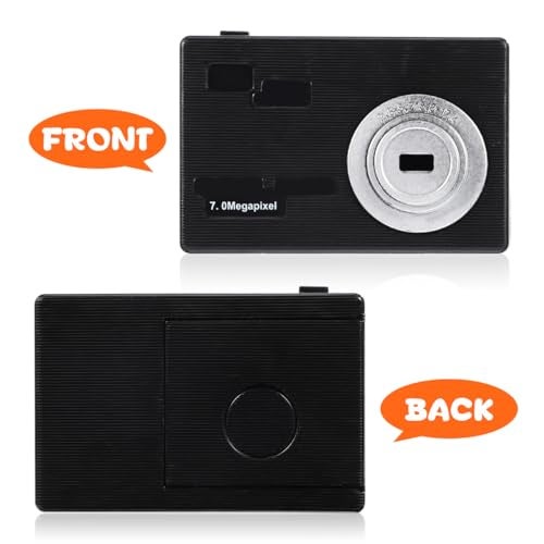 Amosfun Camera Prop Water Squirts Vintage Camera Model Photographed Props for April Fools' Day Halloween Joke Prank Party Accessory - Image 4