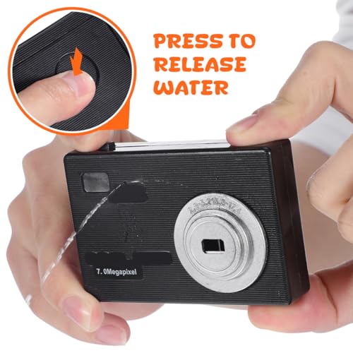 Amosfun Camera Prop Water Squirts Vintage Camera Model Photographed Props for April Fools' Day Halloween Joke Prank Party Accessory - Image 5