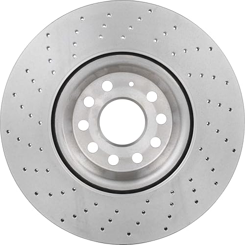Brembo 09.C306.1X Xtra UV Coated Pillar Vented drilled Front Brake Rotor AUDI/CHRYSLER/CUPRA/SEAT/SKODA/SKODA (SVW)/VW/VW (FAW)/VW (SVW) OE# 1K0615301AD - Image 2