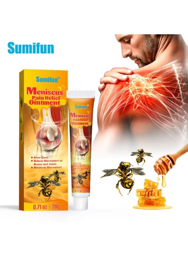 سوميفون (قطعتان) من مرهم تخفيف آلام المفاصل والعظام، كريم سم النحل الأصلي من سوميفون، تخفيف آلام الرقبة والكتفين والظهر والوركين والركبتين والقدمين - Image 4