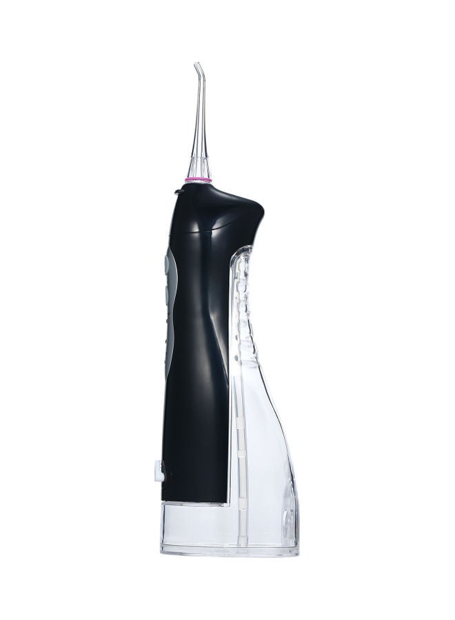 6-Piece USB Rechargeable Water Flosser Oral Irrigator Set Black/White/Blue - Image 5