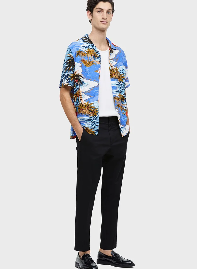H&M Slim Fit Cropped Trouser