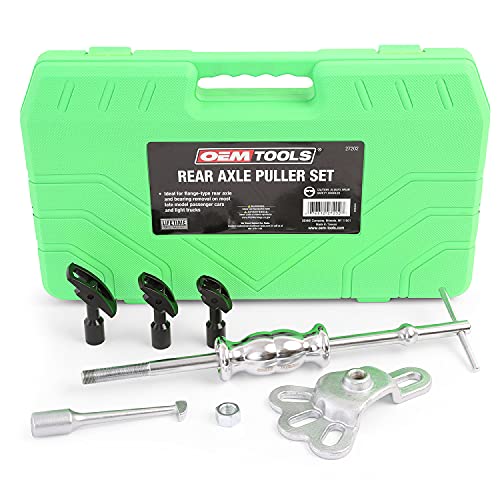 OEMTOOLS 27202 Rear Axle Puller Set | Pull Rear Axle & Bearing for Axle Replacement & Repair | Slide-Hammer Powered for Extra Pull, Works When Other Tools Don’t | Includes Instructions & Carrying Case - Image 1