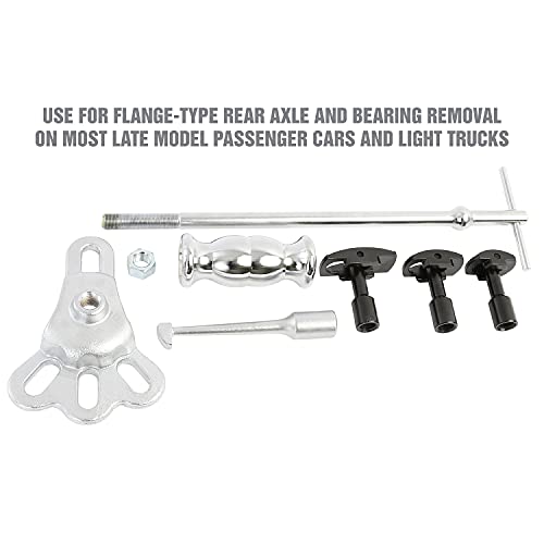OEMTOOLS 27202 Rear Axle Puller Set | Pull Rear Axle & Bearing for Axle Replacement & Repair | Slide-Hammer Powered for Extra Pull, Works When Other Tools Don’t | Includes Instructions & Carrying Case - Image 3