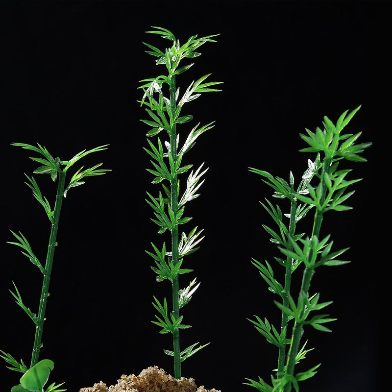 100Pcs Trees Model Miniature Landscape Trees for DIY Crafts Sand Table Scenery (Green) - Image 2