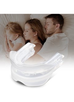 Anti Snoring Device, Helps Stop Snoring Anti Snoring Mouthpiece, Snoring Solution Sleeping Bite Guard, Comfortable and Adjustable Grinding Mouthpiece