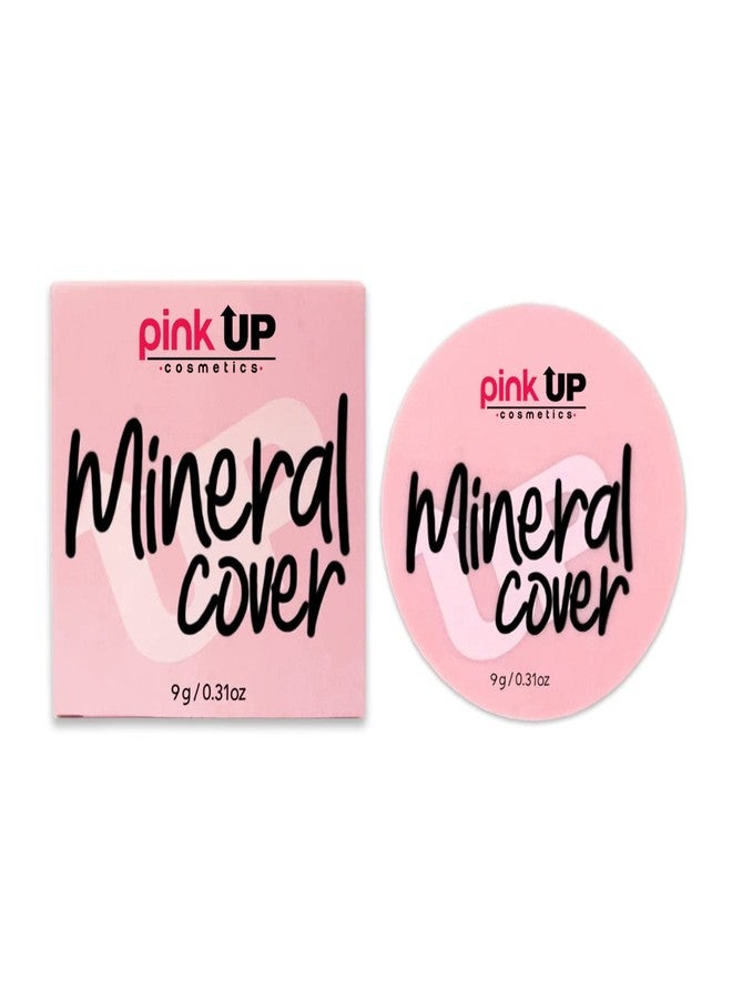 PINK UP Mineral Cover Compact Powder| Make Up| Setting Powder| Pressed Powder| Face Make Up |Long-lasting| Full coverage| Does not clog skin pores| Model PKM300 - Image 1