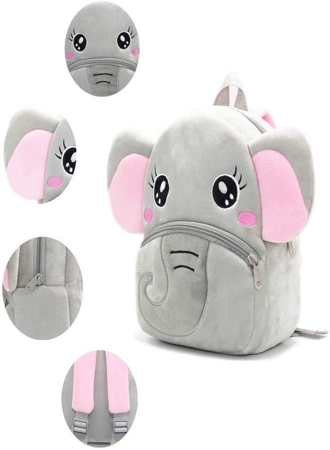 Delicado Cute Small Toddler Kids Backpack Plush Cartoon Mini children Nursery/School/Picnic/Travelling Bag for Baby Girl Age 1-5 Years - Image 4