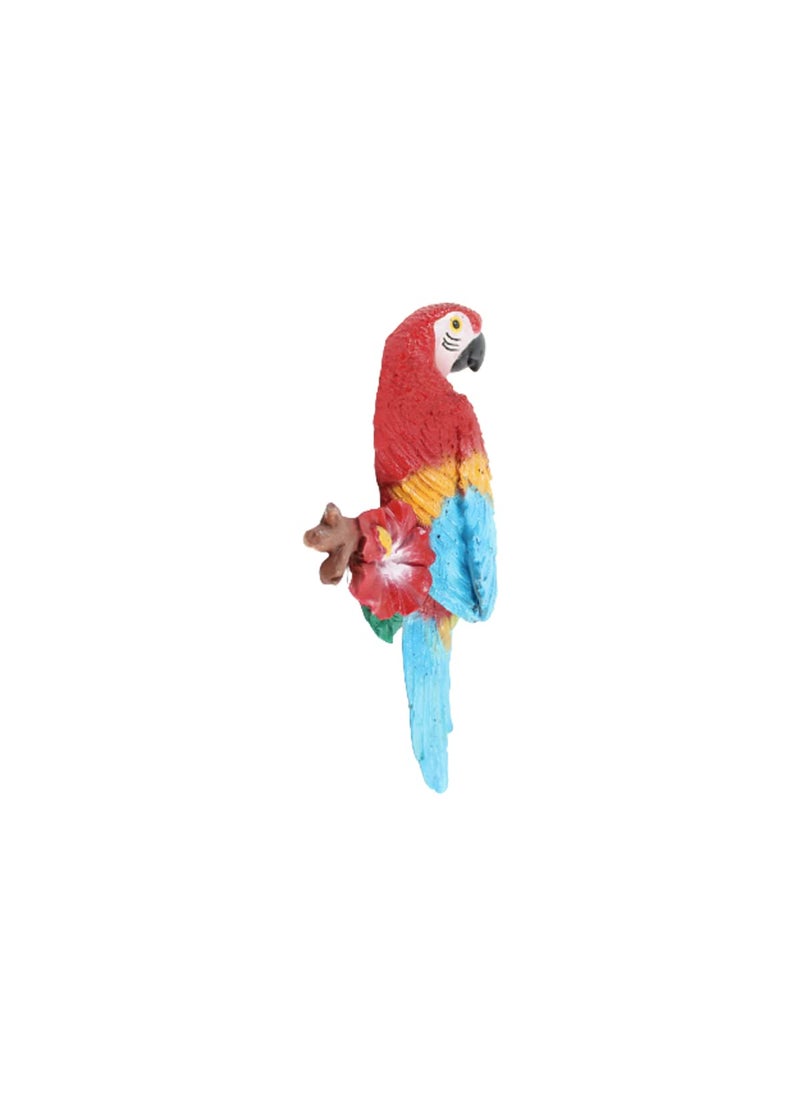 Wonderland - Wonderland Resin Wall Parrot|Garden décor|Outdoor Décor|Wall décor - Image 1