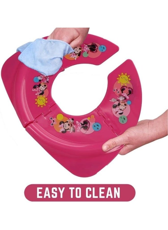 Disney Minnie Mouse "Smile" Folding Potty Seat - Travel Potty Training Seat - Image 5