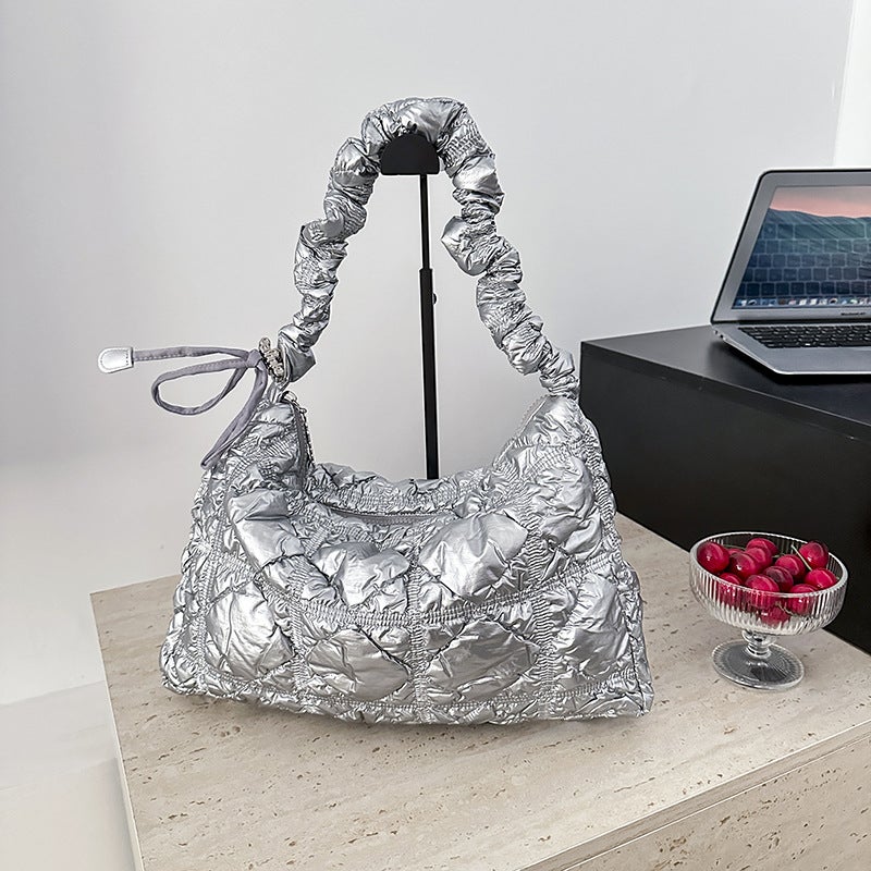 CAHMLO Pleated Cloud Bag 2026 Large Capacity Shoulder Bag for Women - Image 5