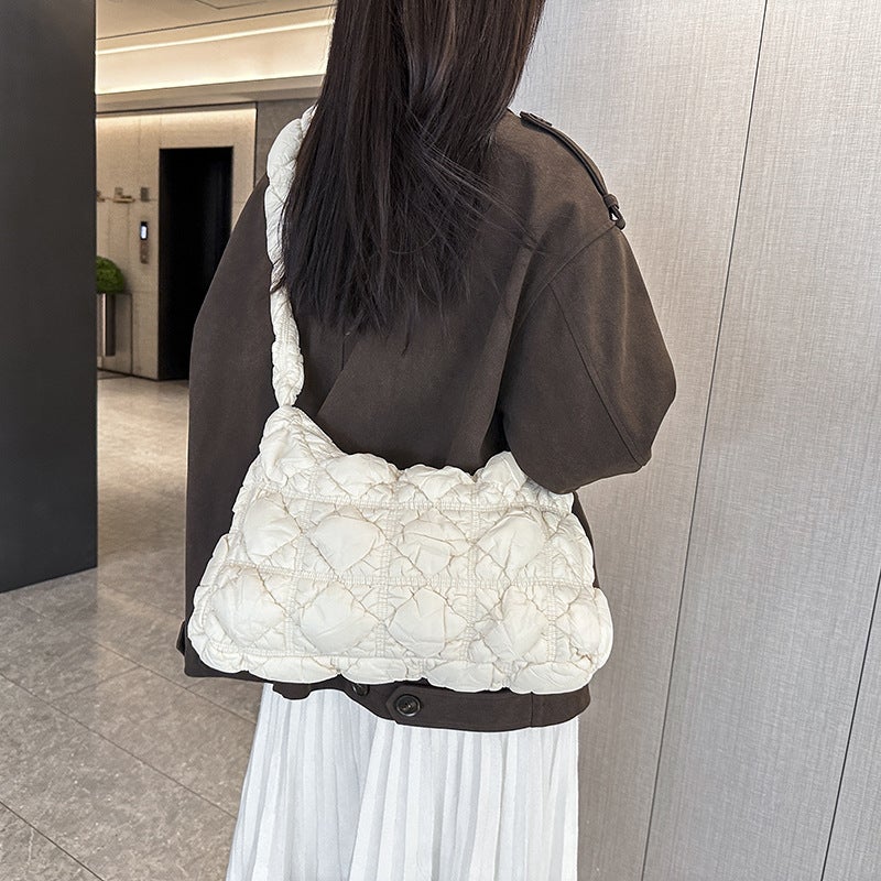 CAHMLO Pleated Cloud Bag 2026 Large Capacity Shoulder Bag for Women - Image 1