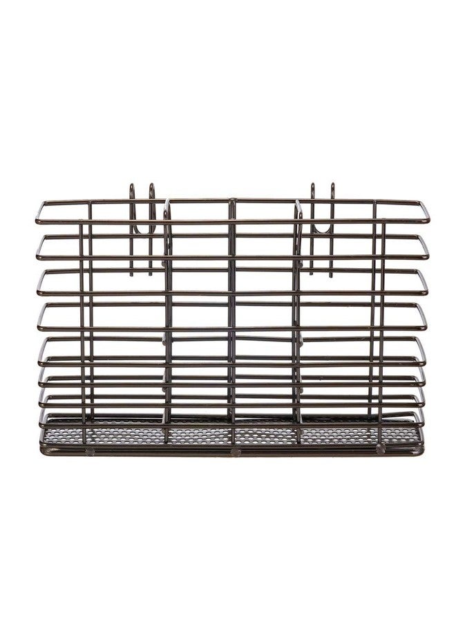 SANNO Stainless Steel Utensil Drying Rack Silverware Holder for Dish Rack, Hanging Cutlery Utensil Holder Silverware Organizer Stainless Steel Rack with Hooks - Image 2