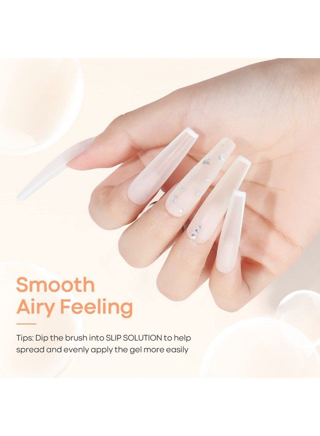 modelones Poly Nail Gel Builder 50Ml 176Oz Clear Color Nail Extension Gel Enhancement Nail Thickening Acrylic Extension Trial Professional Technician Tool - Image 5