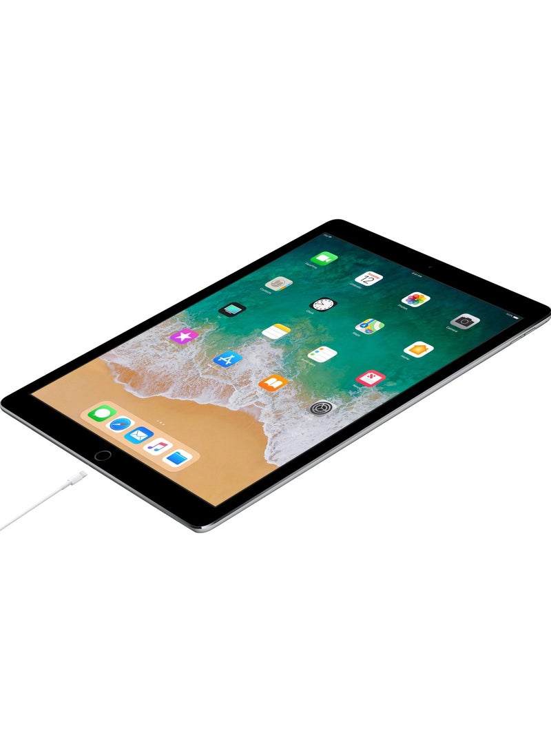 ماركة غير محددة - كابل بمنفذ USB للشحن ونقل البيانات من Type-C إلى Lightning أبيض - Image 1