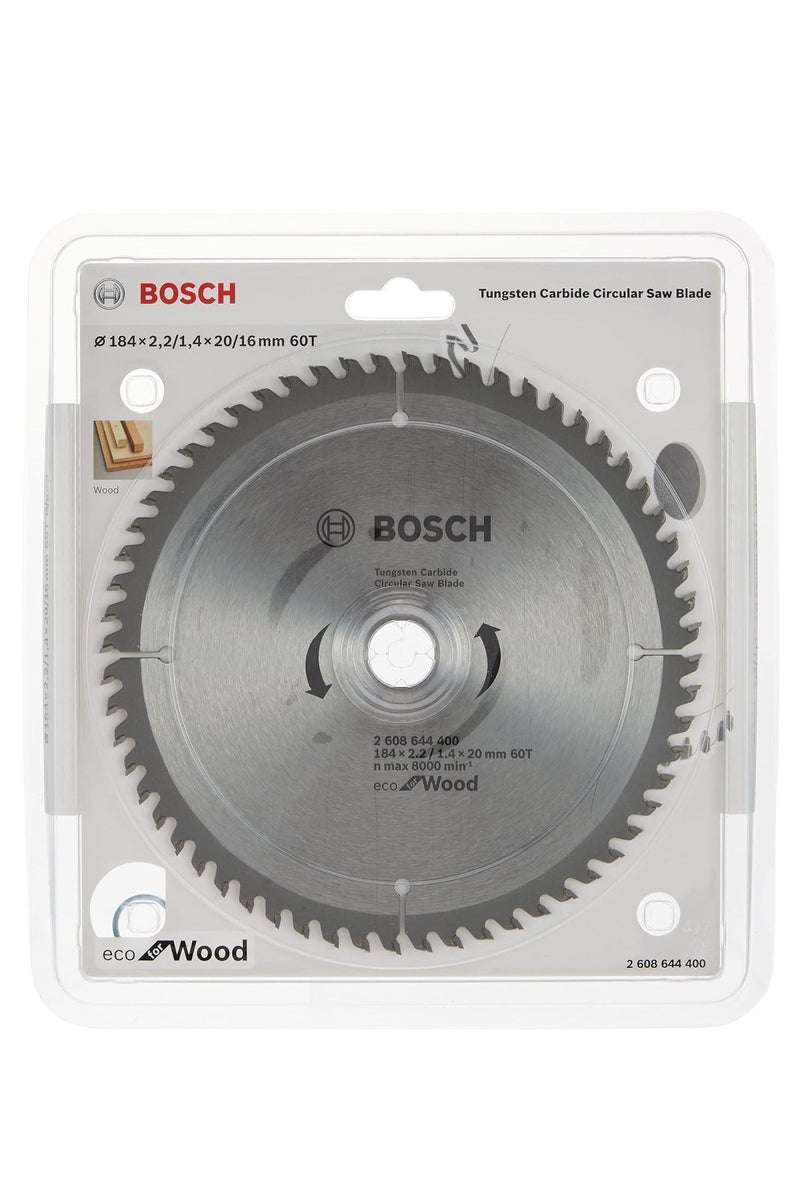 BOSCH Circular Saw Blade Eco For Wood 184 x 20mm- 184 x 20mm - Image 3