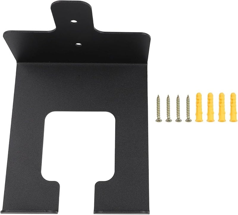 Heavy Duty Wall Mount Tool Storage Rack 3 Pack for Garden Garage Black - Image 3