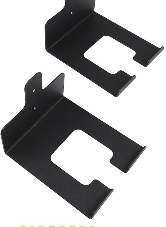 Heavy Duty Wall Mount Tool Storage Rack 3 Pack for Garden Garage Black - Image 4