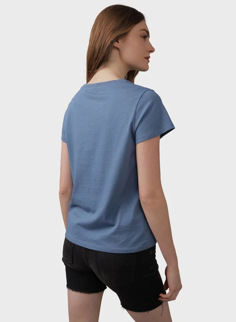American Eagle Graphic Crew Neck T-Shirt